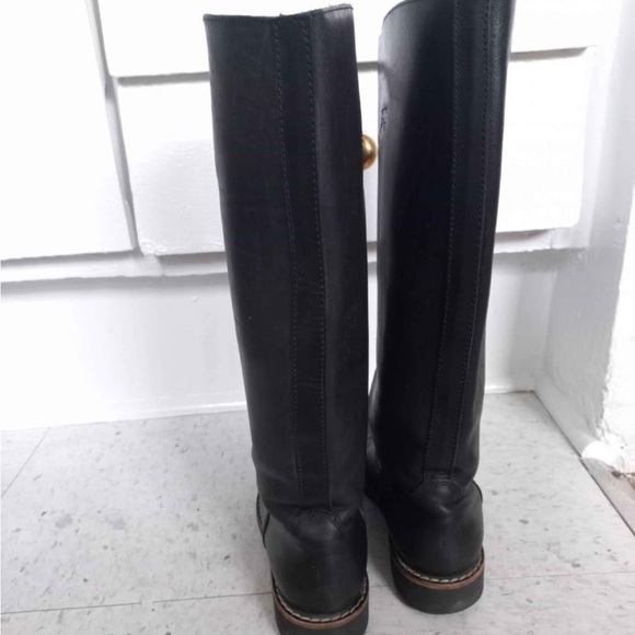 [SOLD] Roots black genuine leather tall boots - Picture 2 of 7